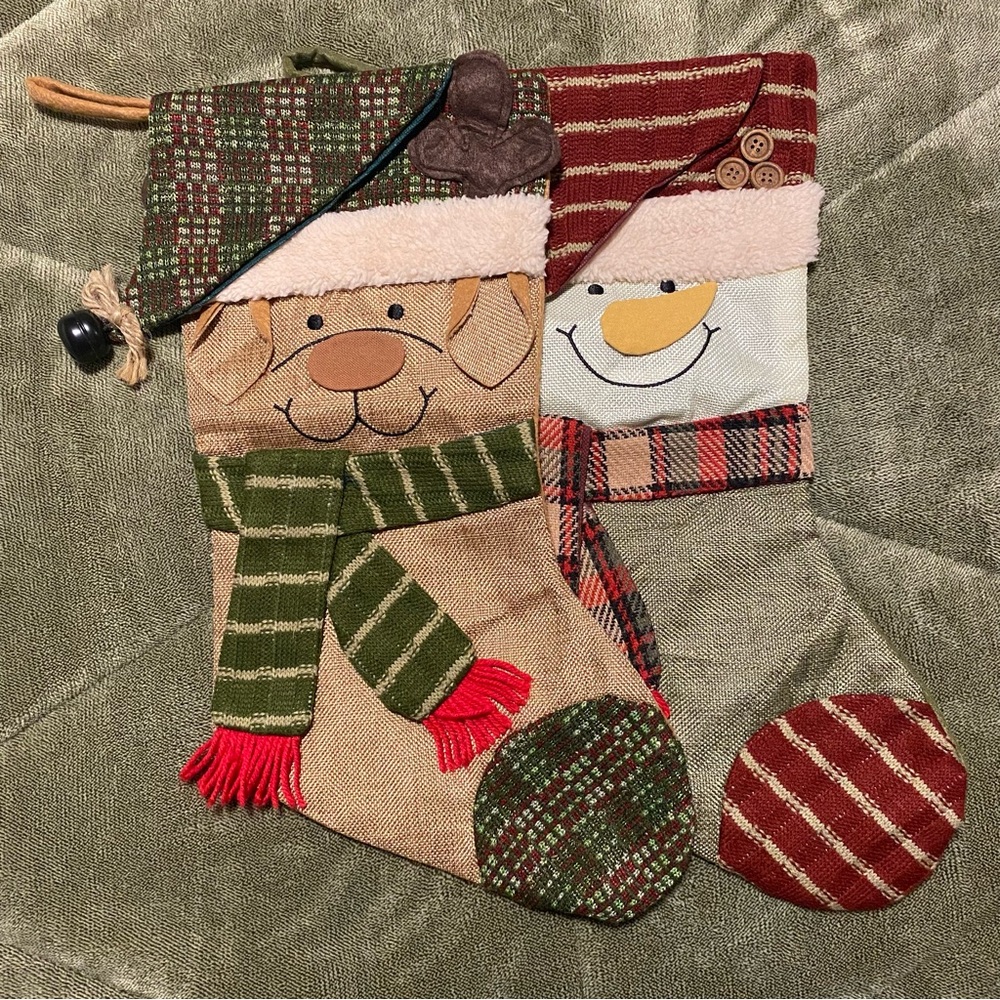Set of 2 Christmas Stockings